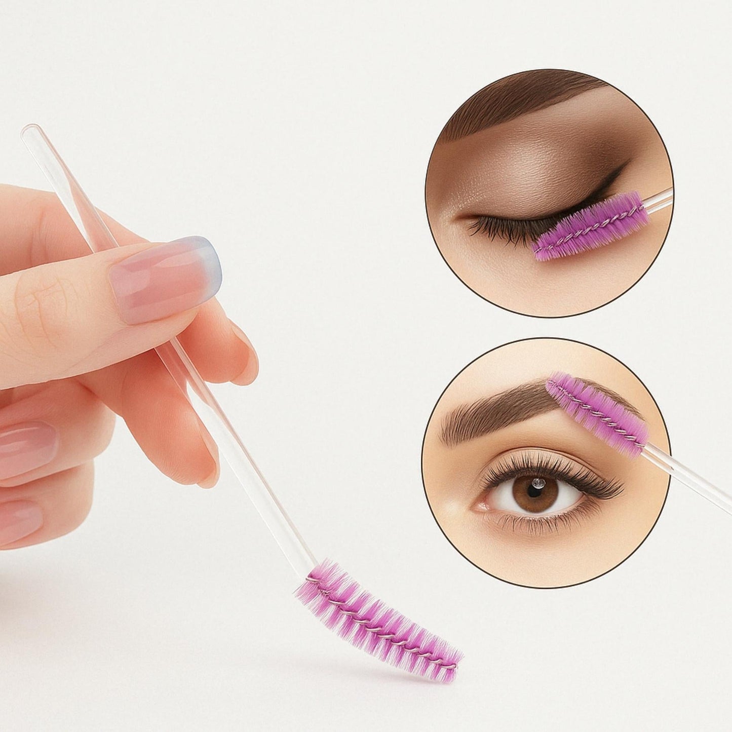BrowLuxe – Precision Eyebrow Brush for Perfect Brows