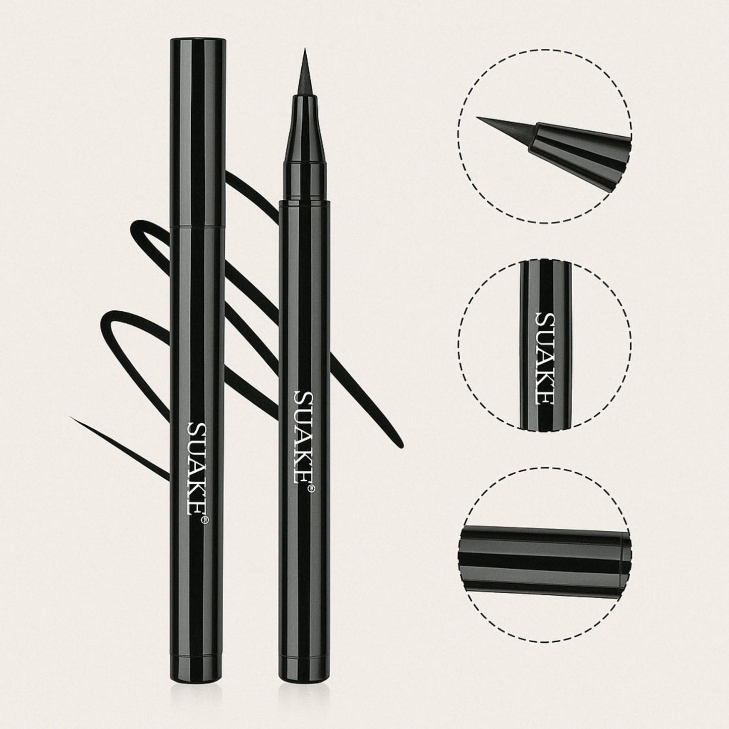 Precision Fine-Tip Eyeliner – Easy Application & Perfect Lines