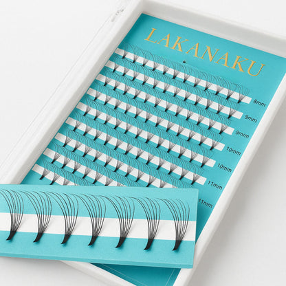 Pro Eyelash Extension Box – Matte Cashmere Finish, Perfect Curl