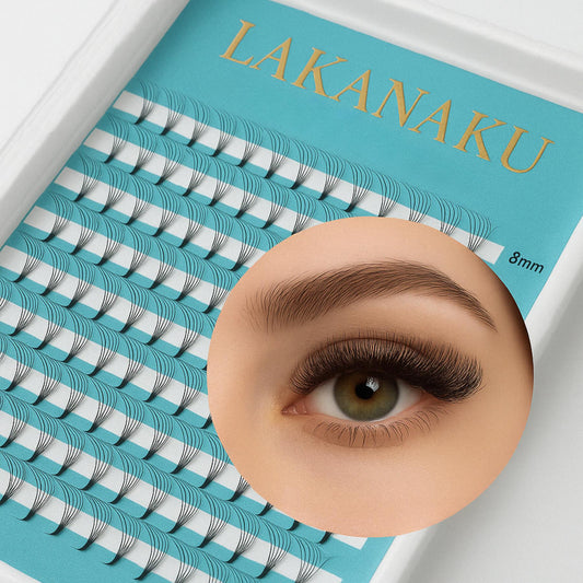 Pro Eyelash Extension Box – Matte Cashmere Finish, Perfect Curl