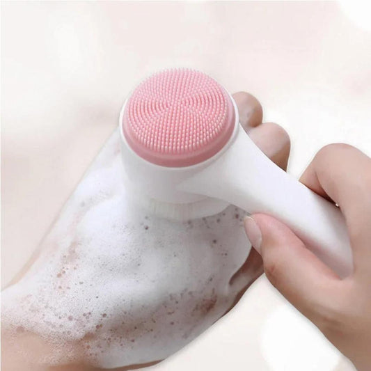 Sonic Silicone Facial Brush – Gentle & Effective Daily Cleansing